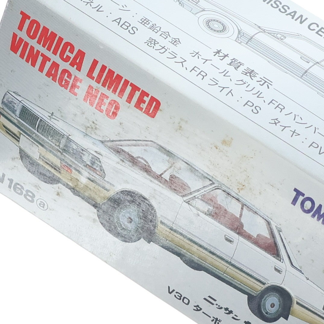 【中古即納】[MDL] トミカリミテッドヴィンテージ NEO LV-N168a 日産セドリック V30 ターボブロアム(白/金) 1/64 完成品 ミニカー TOMYTEC(トミーテック)(20180414)