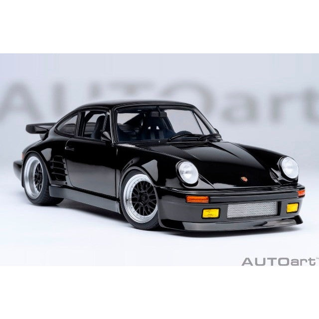 【中古即納】[MDL] オートアート・コンポジットダイキャストモデル 1/18 ポルシェ 911(930) ターボ 「湾岸ミッドナイト」 ブラックバード(第1巻仕様) 完成品 ミニカー(78158) AUTOart(オートアート)(20250930)
