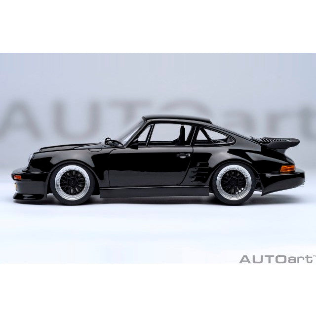 【中古即納】[MDL] オートアート・コンポジットダイキャストモデル 1/18 ポルシェ 911(930) ターボ 「湾岸ミッドナイト」 ブラックバード(第1巻仕様) 完成品 ミニカー(78158) AUTOart(オートアート)(20250930)