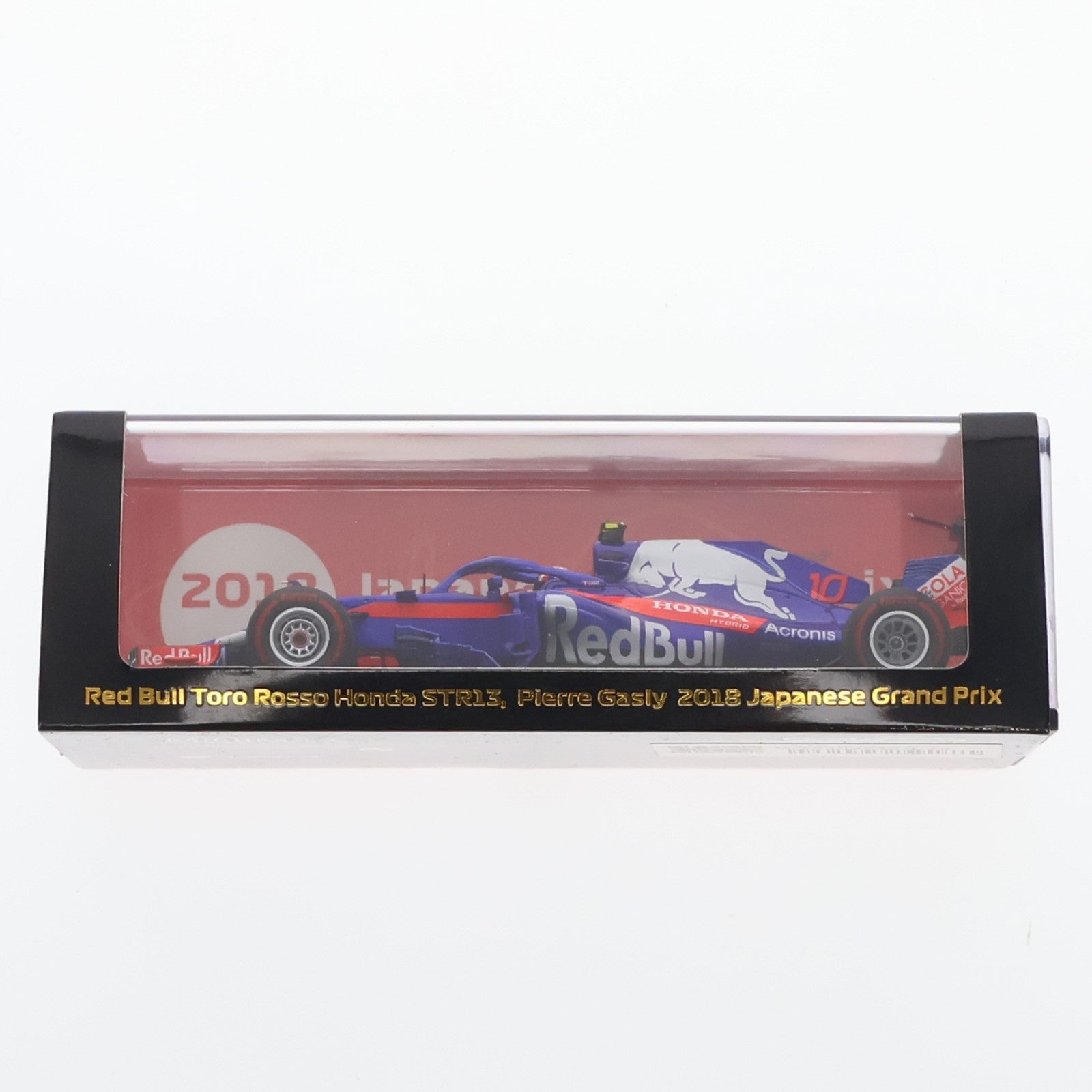 【中古即納】[MDL] 1/43 Red Bull Toro Rosso Honda STR13 Japanese GP 2018 #10(ブルー×レッド) 鈴鹿サーキット別注 ミニカー SPARK(20220328)