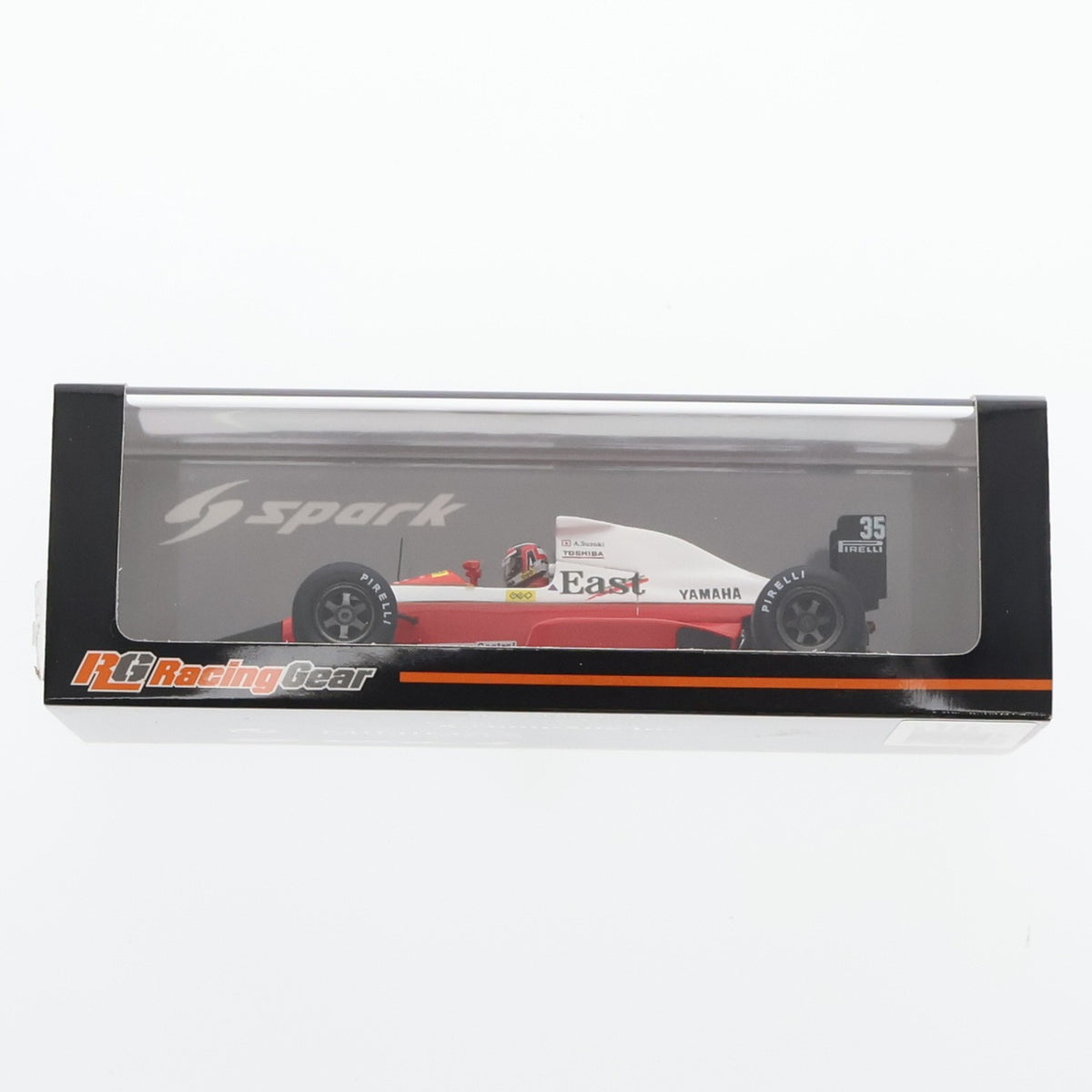 【中古即納】[MDL] 1/43 Zakspeed 891 British GP 1989 #35(レッド×ホワイト) RG Racing Gear別注 完成品 ミニカー(RG004) SPARK(スパーク)(20220328)