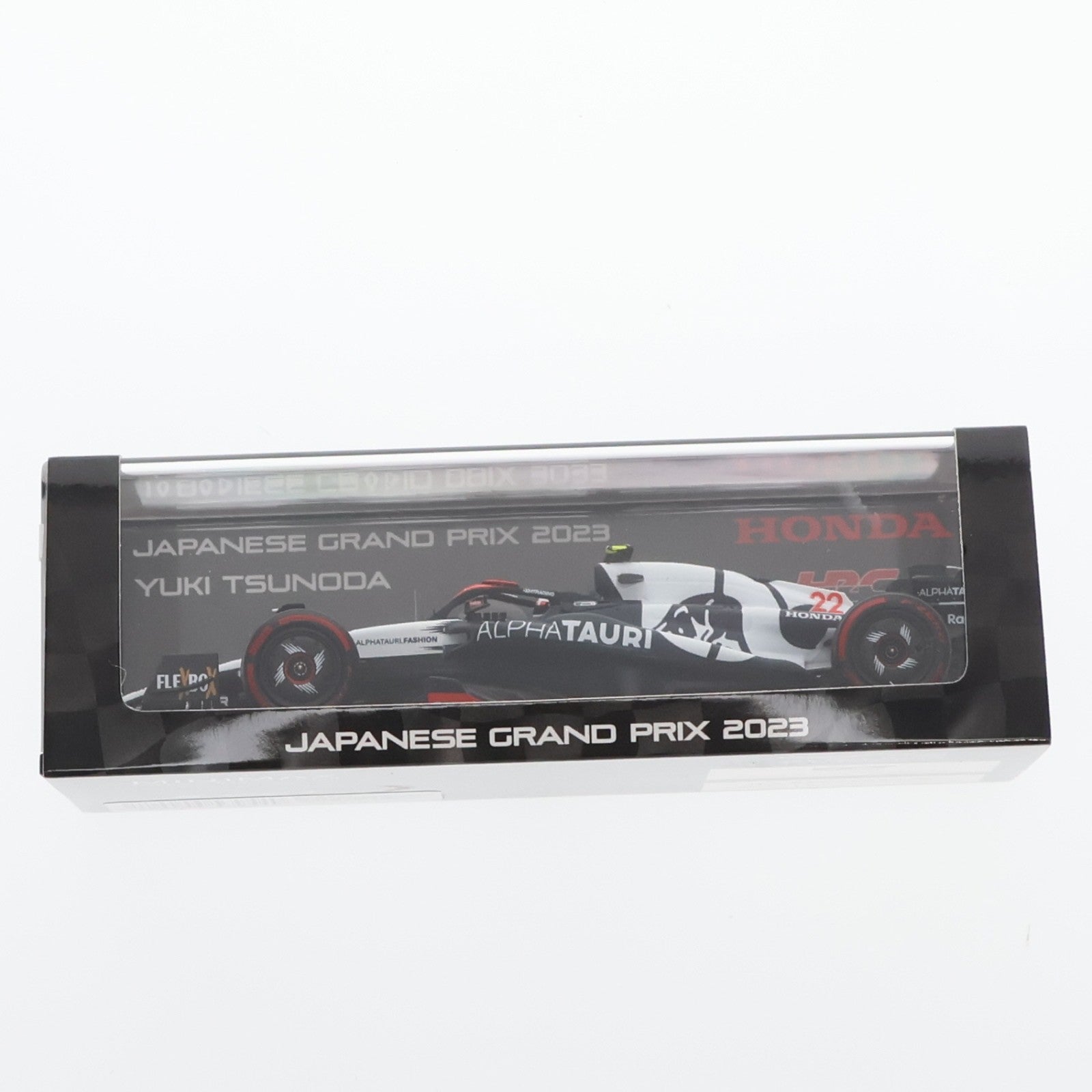 【中古即納】[MDL] 1/43 スクーデリア アルファタウリ AT04 角田裕毅 2023 日本GP #22(ネイビー×ホワイト) 完成品 ミニカー(SCS243) SPARK(スパーク)(19991231)