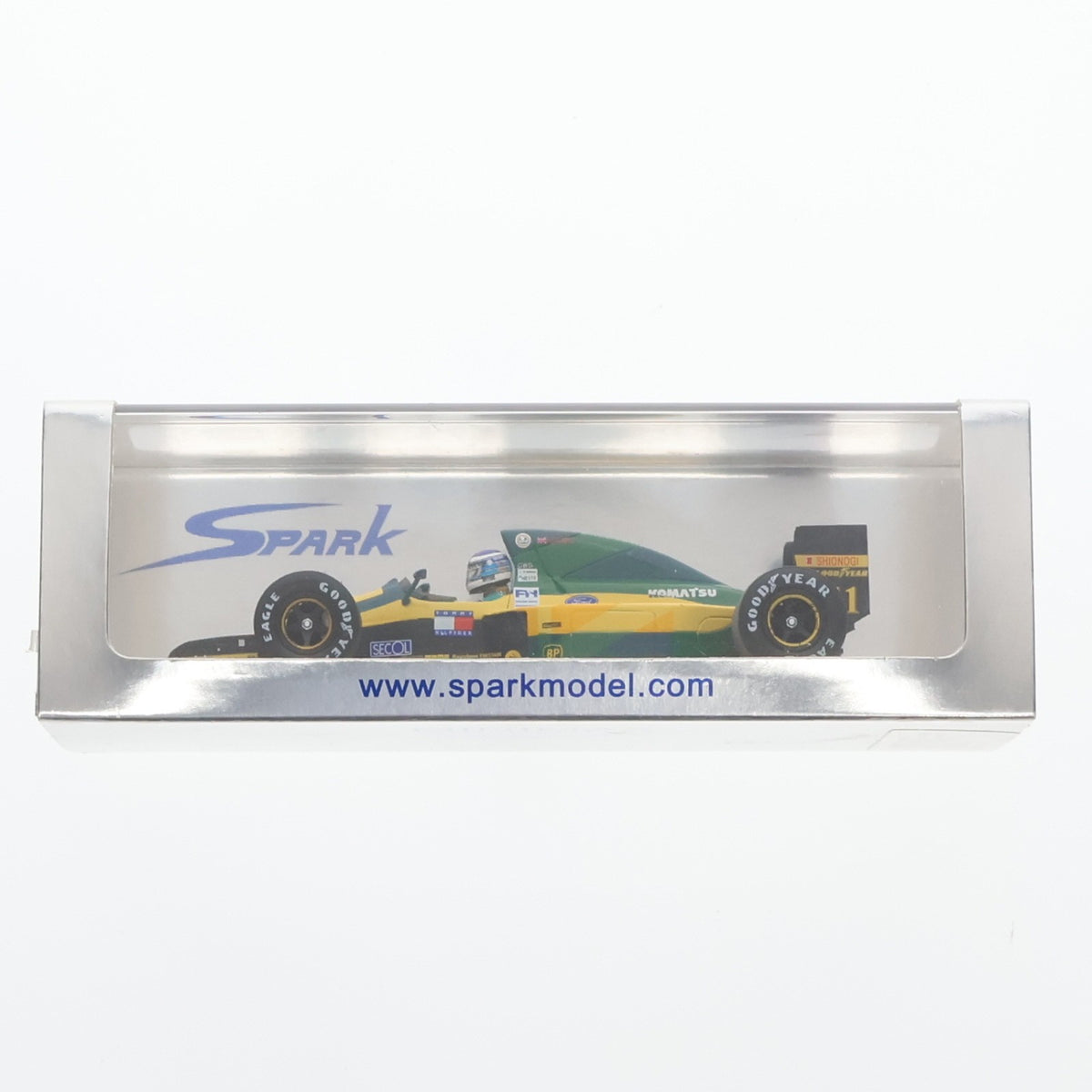 【中古即納】[MDL] 1/43 ロータス 102D 92 メキシコGP #11 M.Hakkinen 完成品 ミニカー(S1674) SPARK(スパーク)(20110726)
