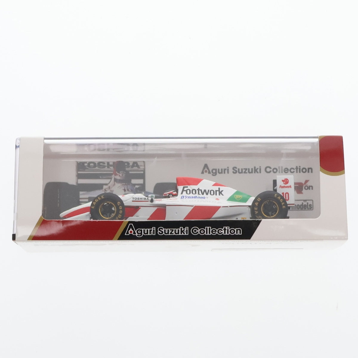 【中古即納】[MDL] Aguri Suzuki COLLECTION 1/43 Footwork FA14 1993 Japanese GP #10(ホワイト×レッド) Racing on 特注モデル 完成品 ミニカー(FS06) SPARK(スパーク)(20220328)