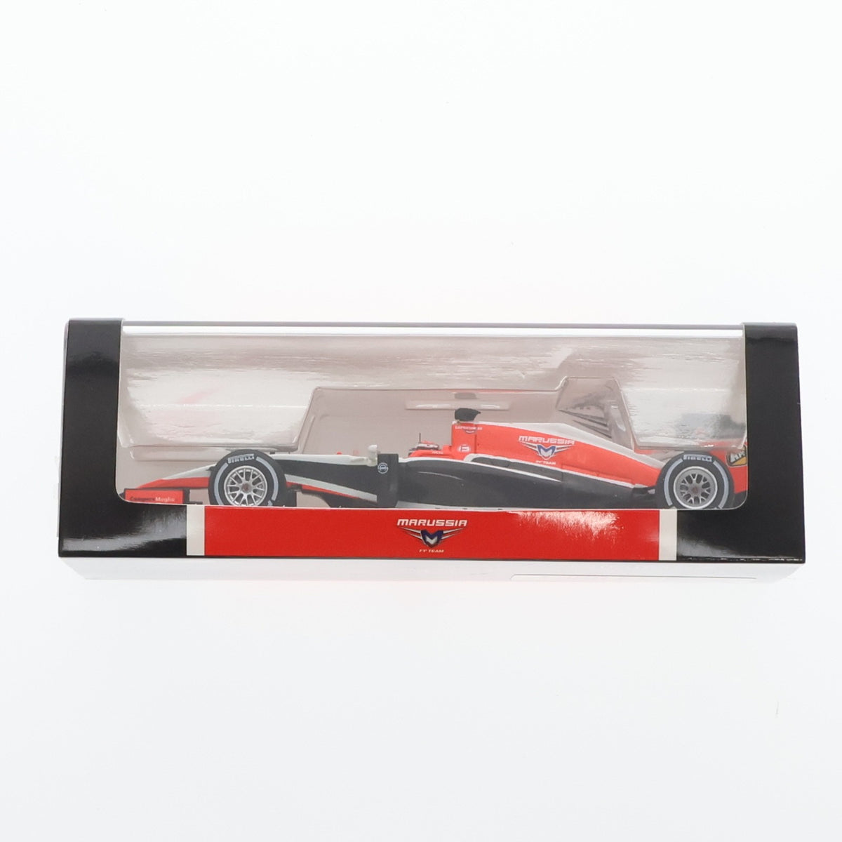 【中古即納】[MDL] 1/43 Marussia MR03 2014 Jules Bianchi #17(レッド×ブラック) 完成品 ミニカー(S3082) SPARK(スパーク)(20140930)