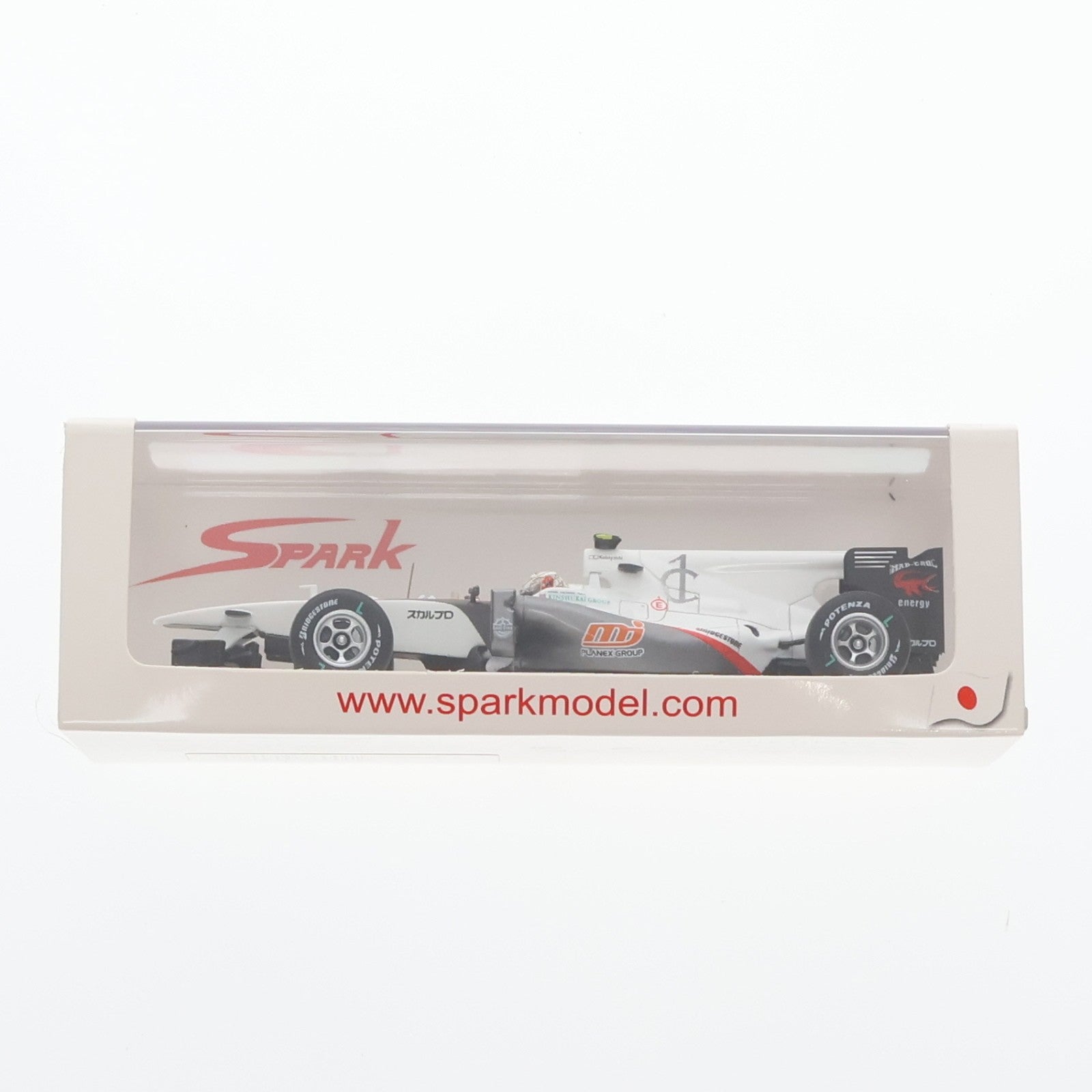 【中古即納】[MDL] 1/43 Sauber C29 Japan GP 2010 スカルプD #23(ホワイト×グレー) 完成品 ミニカー(SJ001) SPARK(スパーク)(20110331)