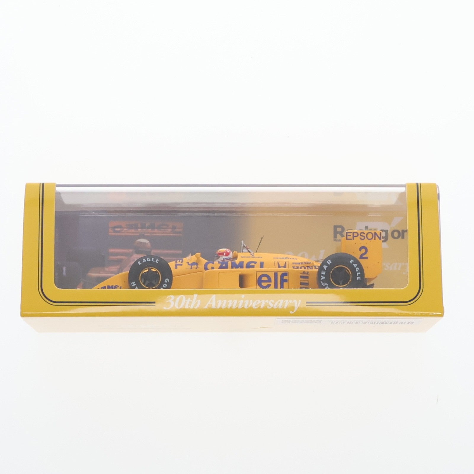 【中古即納】[MDL] 1/43 Lotus 100T Japanese GP 1988 CAMEL #2(イエロー) Racing on 30th Anniversary 完成品 ミニカー(FS09) SPARK(スパーク)(19991231)