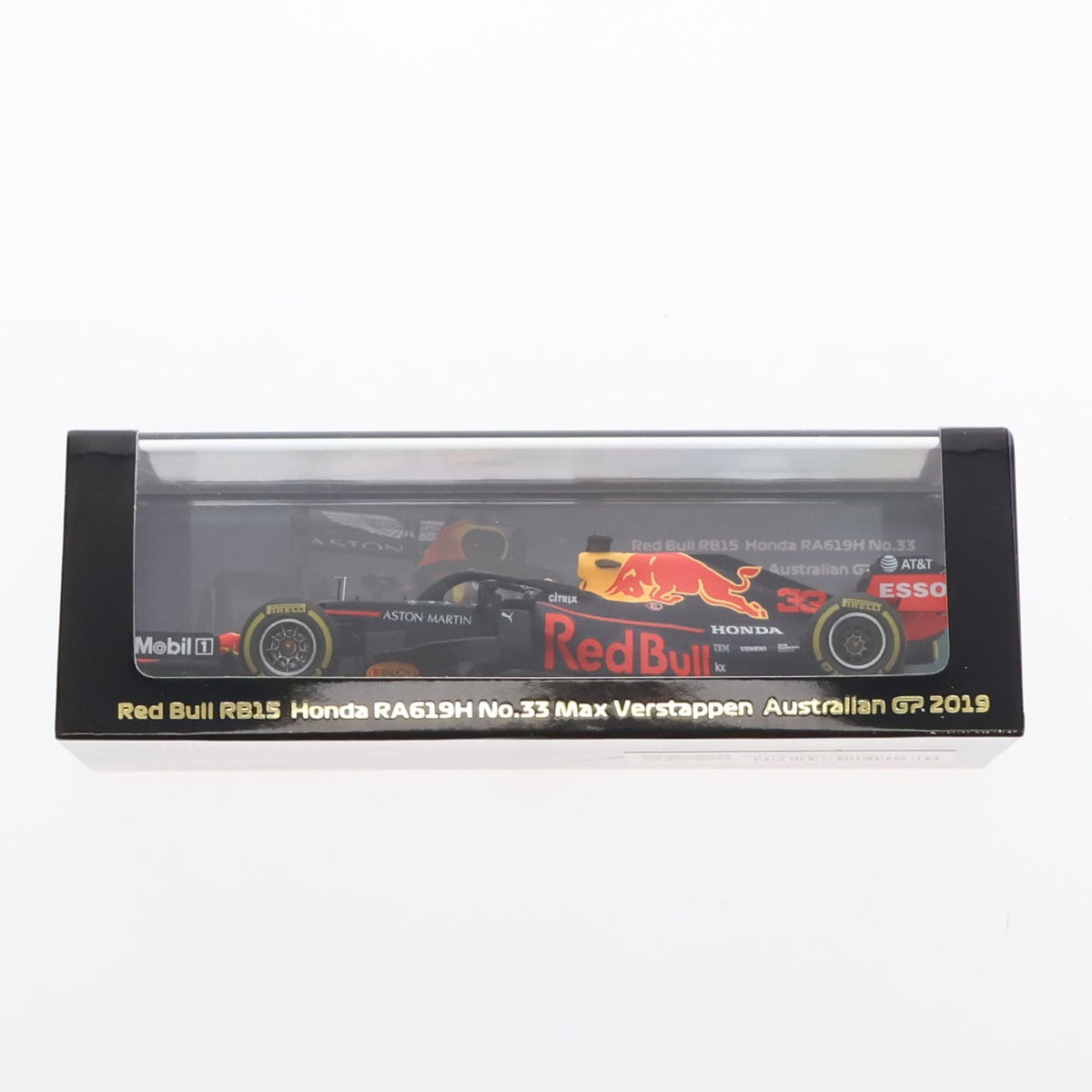 【中古即納】[MDL] 1/43 Red Bull RB15 Honda RA619H Australian GP 2019 Mobil1 #33(ネイビー) 完成品 ミニカー(SCS184) SPARK(スパーク)(19991231)