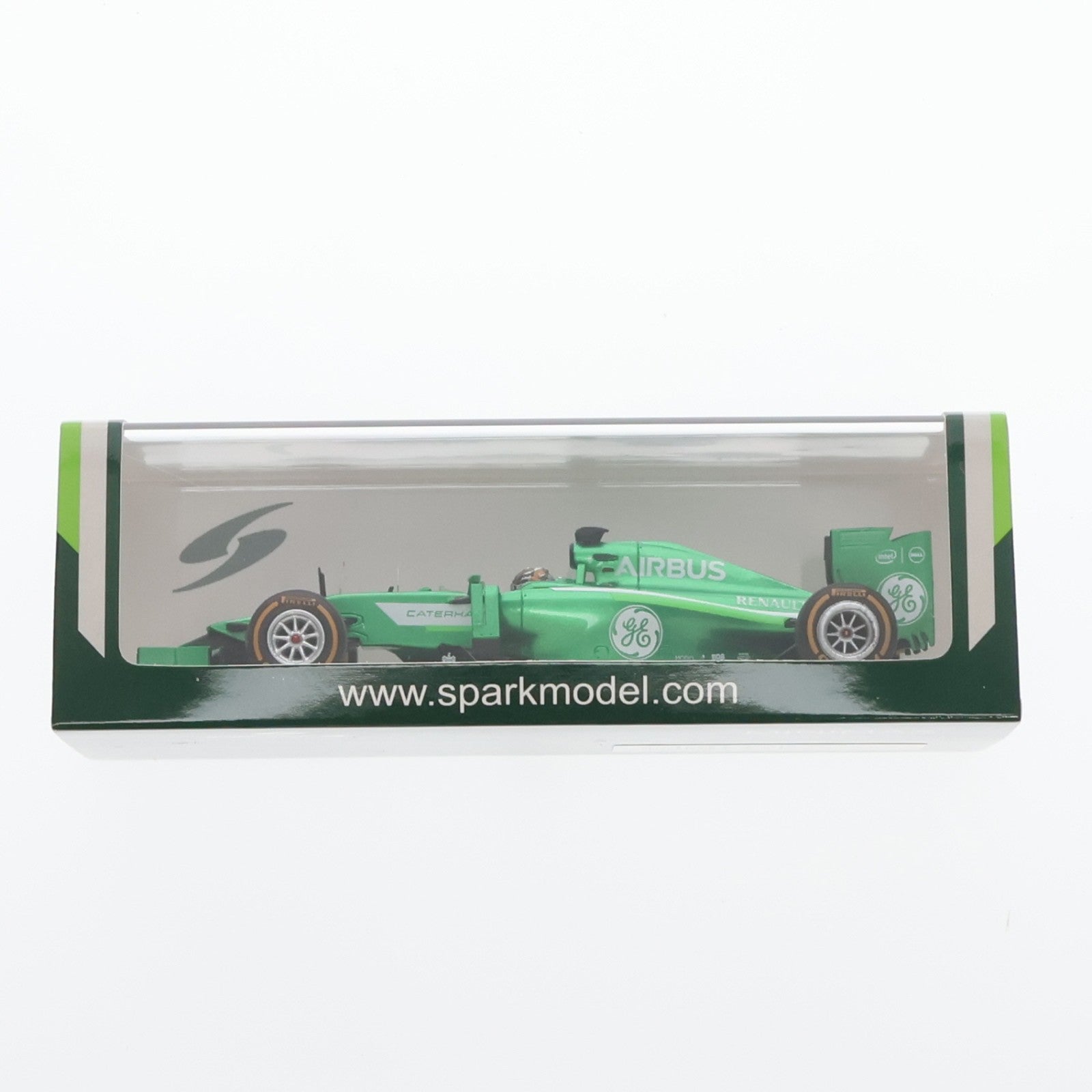 【中古即納】[MDL] 1/43 Caterham CT05 2014 Kamui Kobayashi #10(グリーン) 完成品 ミニカー(S3078) SPARK(スパーク)(20140903)