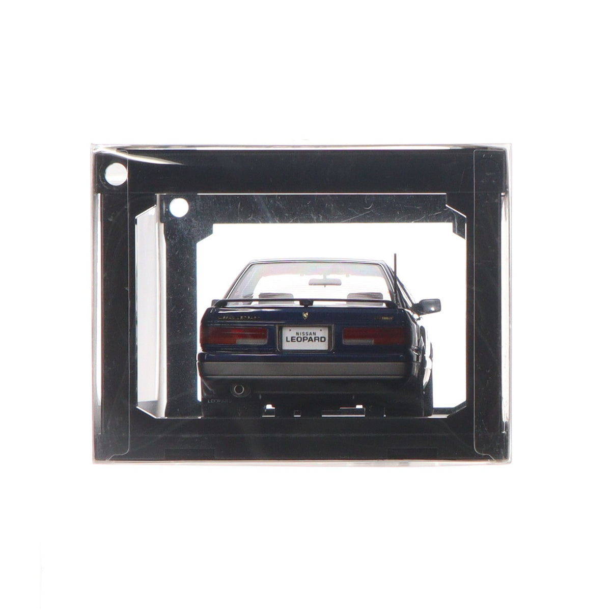 【中古即納】[MDL] 1/18 Nissan Leopard(レパード) F31 Ultima V30 TWINCAM TURBO(ダークブルー×シルバー) 完成品 ミニカー(1556) ignition model(イグニッションモデル)(20190712)