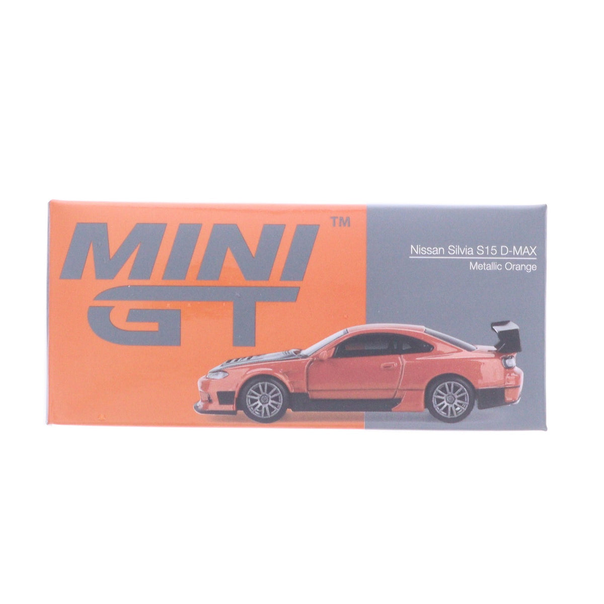 【中古即納】[MDL] MINI GTシリーズ 1/64 Nissan シルビア S15 D-MAX メタリックオレンジ(右ハンドル) 完成品 ミニカー(MGT00581-R) TSM(トゥルースケールミニチュアズ)(20231226)