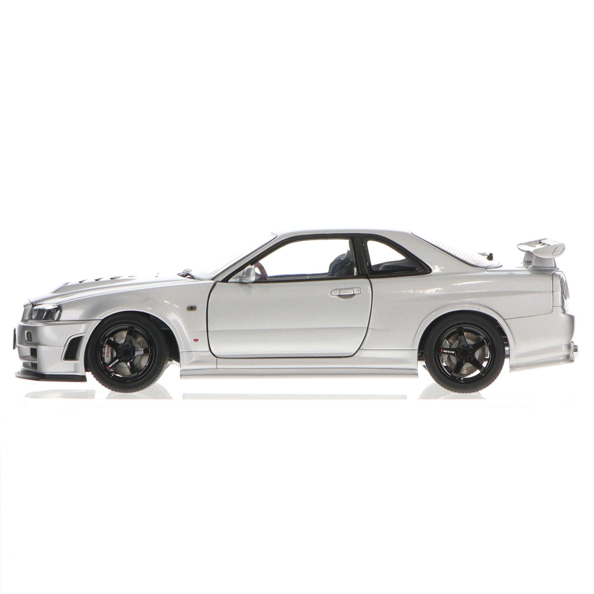 【中古即納】[MDL] 1/18 NISMO R34 GT-R Z-TUNE Z2 シルバー 完成品 ミニカー(77356) AUTOart(オートアート)(20070210)