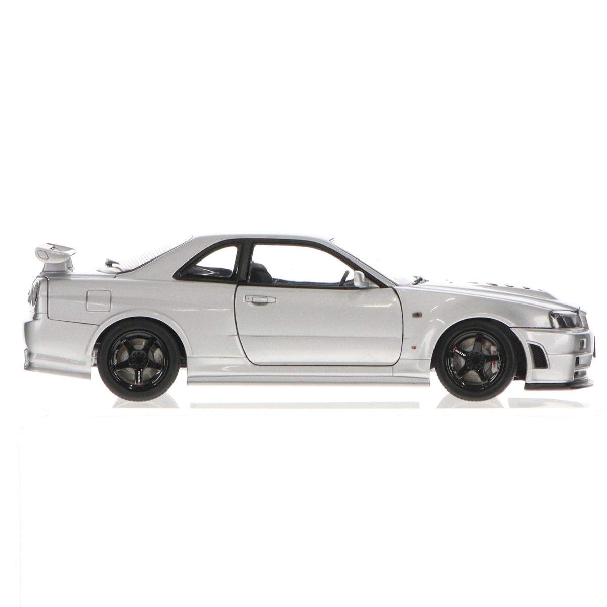 【中古即納】[MDL] 1/18 NISMO R34 GT-R Z-TUNE Z2 シルバー 完成品 ミニカー(77356) AUTOart(オートアート)(20070210)