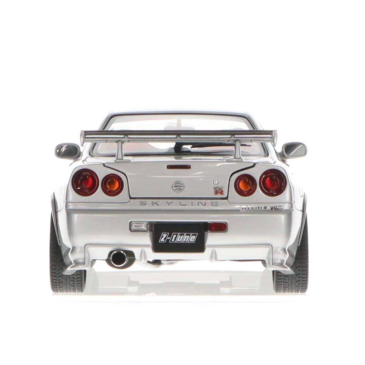 【中古即納】[MDL] 1/18 NISMO R34 GT-R Z-TUNE Z2 シルバー 完成品 ミニカー(77356) AUTOart(オートアート)(20070210)