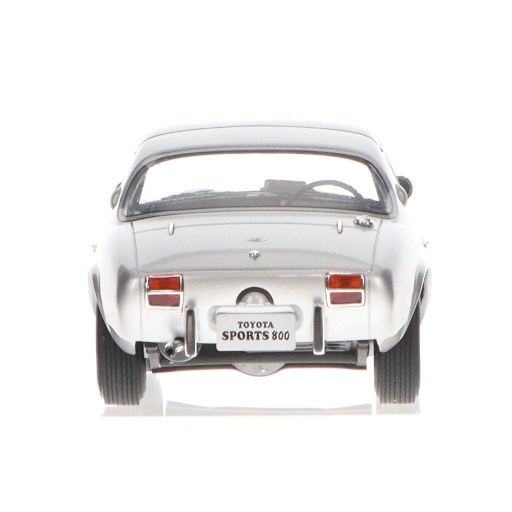 【中古即納】[MDL] 1/18 トヨタ スポーツ 800(シルバー) 完成品 ミニカー(KSR18043S) 京商(20211001)