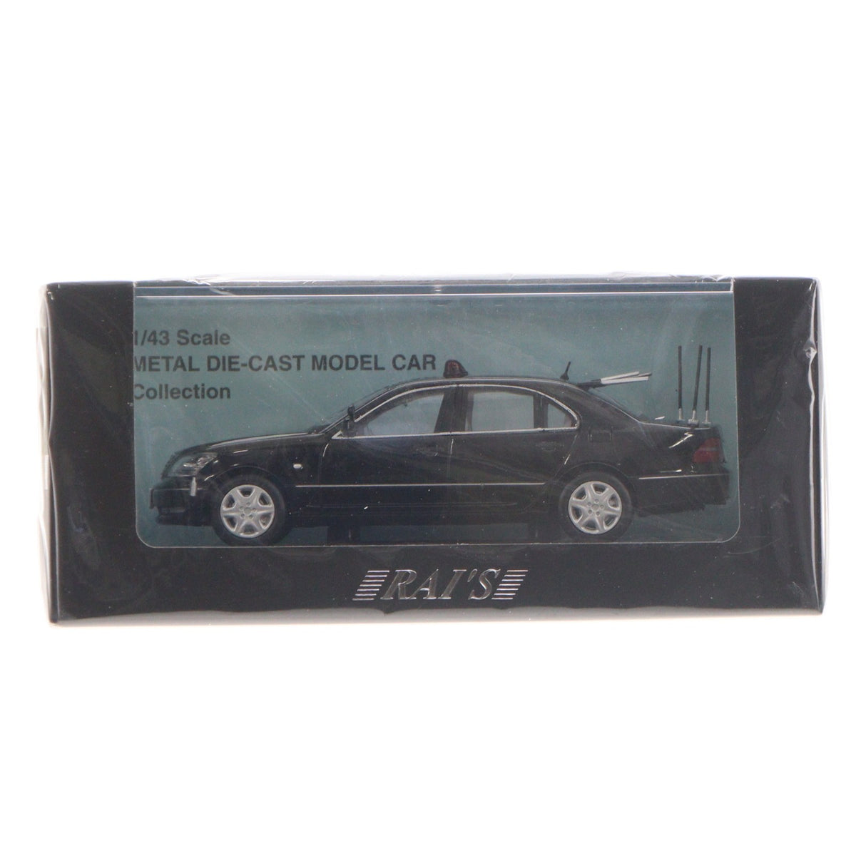 【中古即納】[MDL] 1/43 トヨタ セルシオ(UCF30) 2006 警察本部警備部要人警護車両 完成品 ミニカー(H7430607) RAI'S(レイズ)(20150725)