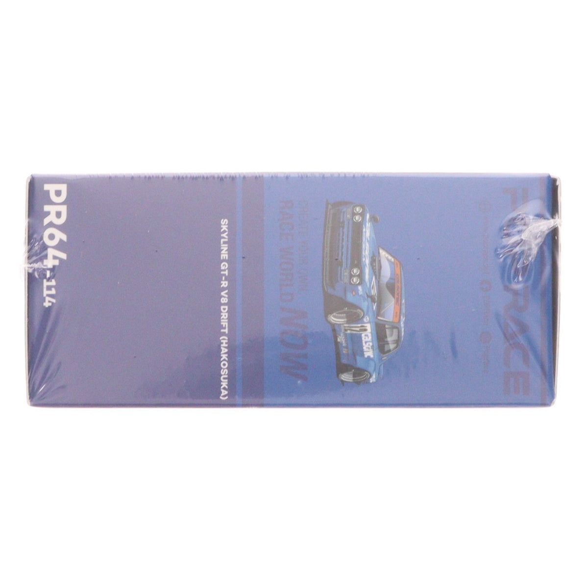 【中古即納】[MDL] 1/64 SKYLINE GT-R V8 DRIFT (HAKOSUKA) CALSONIC(スカイラインGT-R V8ドリフト ハコスカ カルソニック) 完成品 ミニカー(PR640114) POP RACE(ポップレース)(20260724)