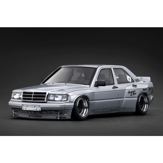 【中古即納】[MDL] 1/18 PANDEM(パンデム) 190 Silver(シルバー) 完成品 ミニカー(IG3770) ignition model(イグニッションモデル)(20251122)