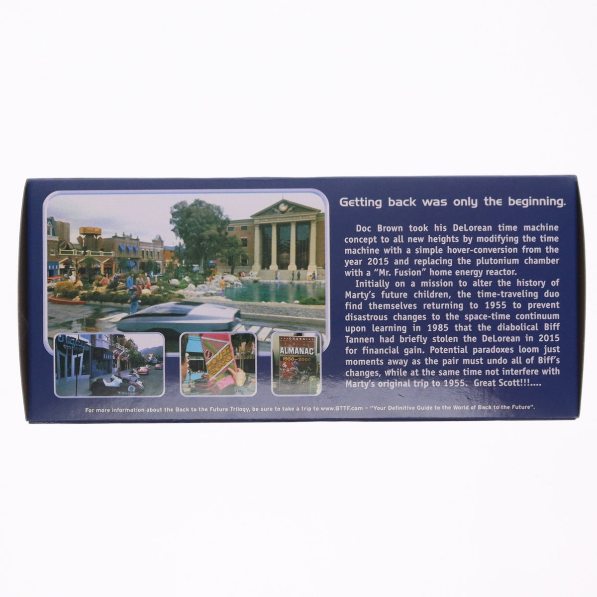【中古即納】[MDL] 1/24 デロリアン(BACK TO THE FUTURE II) フライングホイル バック・トゥ・ザ・フューチャー PART2 完成品 ミニカー(WE22441FV60) WELLY(ウィリー)(20240711)