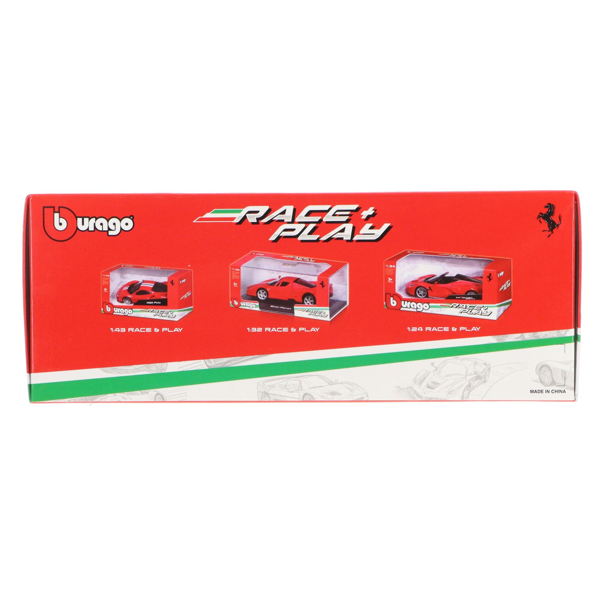 【中古即納】[MDL] 1/18 フェラーリ SF90 XX ストラダーレ(メタリックレッド) 完成品 ミニカー(18-16020MTR) BBURAGO(ブラゴ)(20241212)