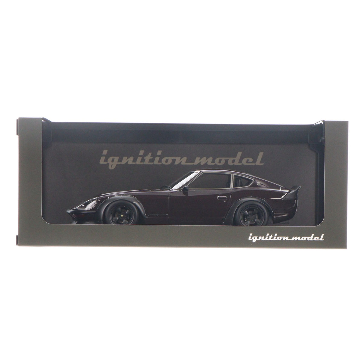 【中古即納】[MDL] 1/18 Nissan Fairlady 240ZG HS30 Full Works(マルーン) 完成品 ミニカー(IG0952) ignition model(イグニッションモデル)(20170427)
