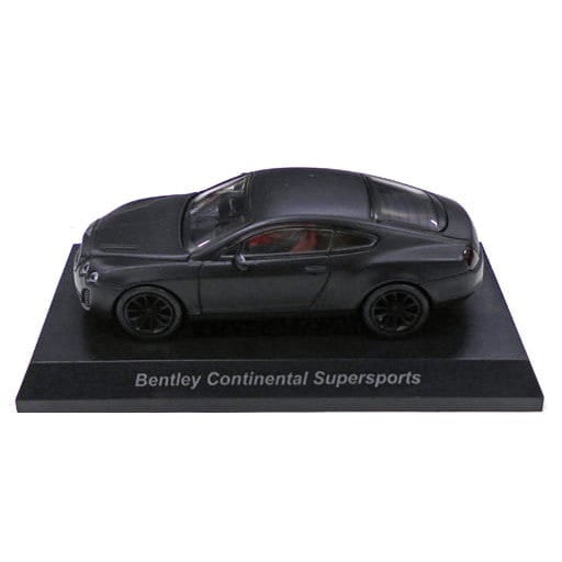 【中古即納】[MDL] サークルK・サンクス カルワザオンライン限定 ベントレー ミニカーコレクション 1/64 BENTLEY CONTINENTAL(コンチネンタル) SUPERSPORTS(マットブラック) 完成品 ミニカー 京商(20150303)