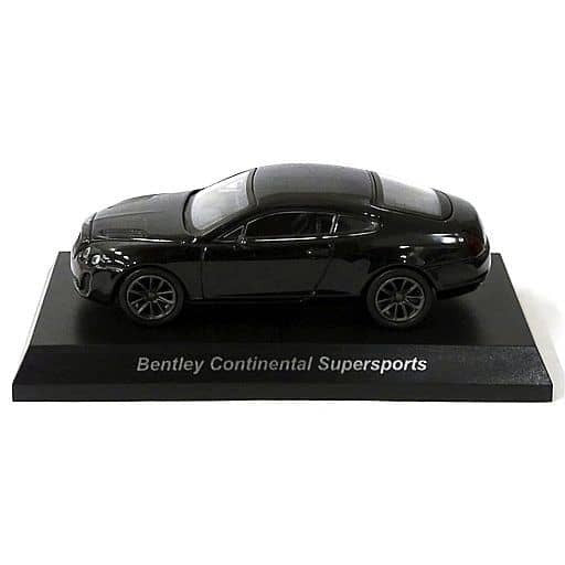 【中古即納】[MDL] (単品) サークルK・サンクス限定 ベントレー ミニカーコレクション 1/64 BENTLEY CONTINENTAL(コンチネンタル) SUPERSPORTS(ブラック) ミニカー 京商(20150303)