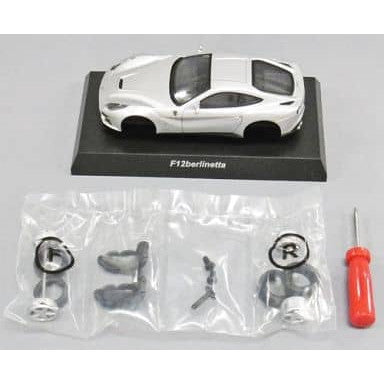 【中古即納】[MDL] (単品) サークルK・サンクス限定 フェラーリ ミニカーコレクション9 1/64 Ferrari F12 berlinetta(ベルリネッタ)(シルバー) ミニカー 京商(20131217)