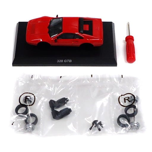 【中古即納】[MDL] (単品) サークルK・サンクス限定 フェラーリ ミニカーコレクション10 1/64 328 GTB(レッド) ミニカー 京商(20141202)