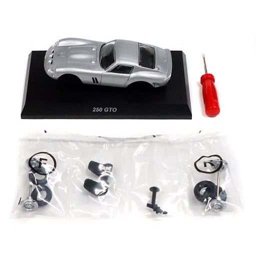 【中古即納】[MDL] (単品) サークルK・サンクス限定 フェラーリ ミニカーコレクション10 1/64 250 GTO(シルバー) ミニカー 京商(20141202)