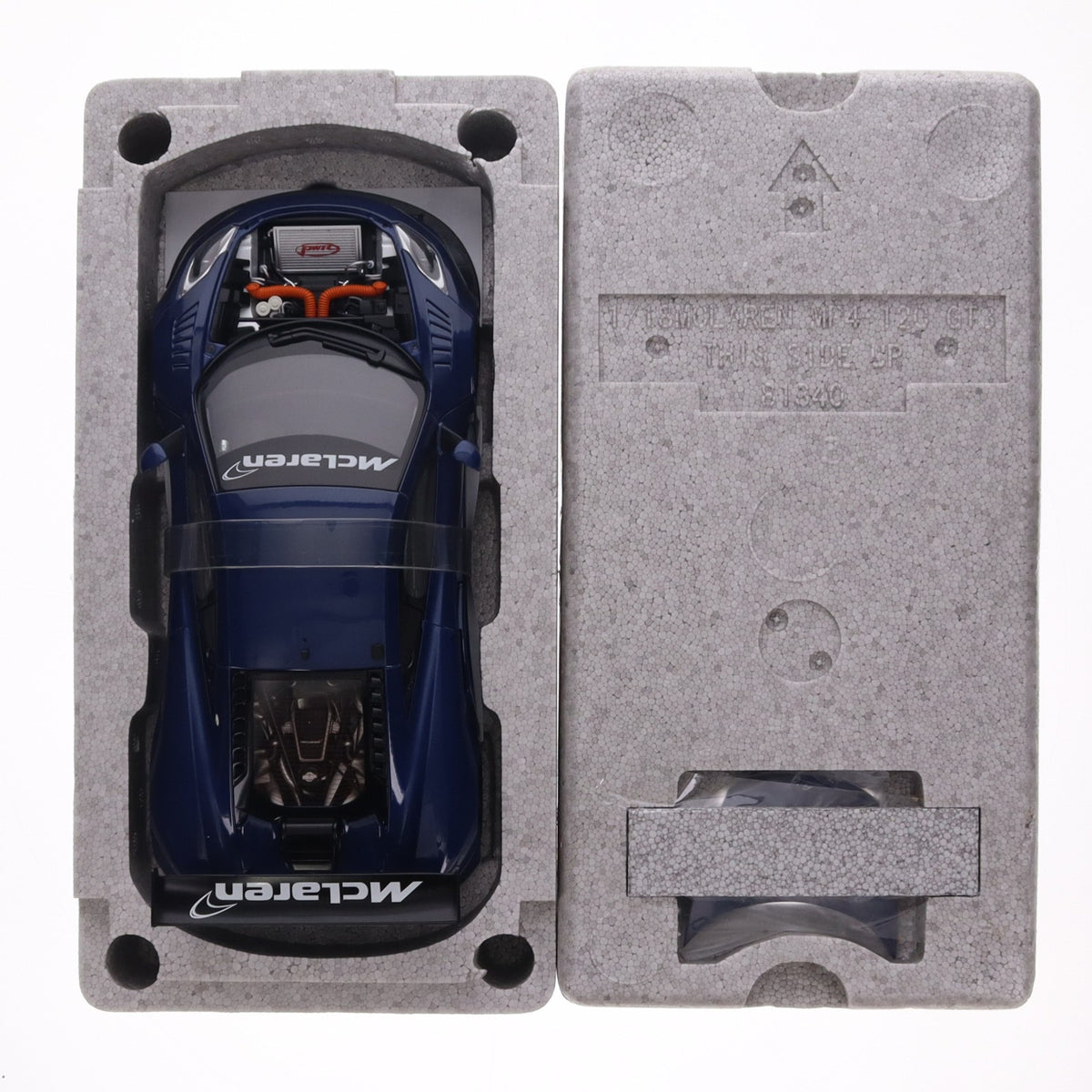 【中古即納】[MDL] シグネチャーシリーズ 1/18 マクラーレン MP4-12C GT3(ダークブルー) 完成品 ミニカー(81344) AUTOart(オートアート)(20151024)