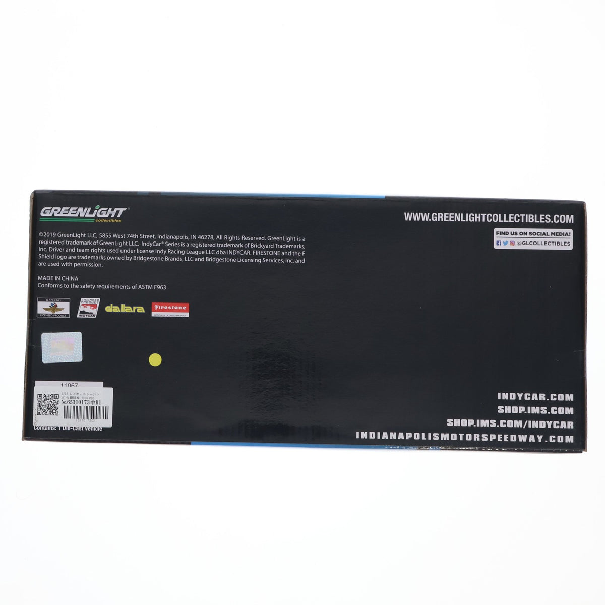 【中古即納】[MDL] 1/18 レイホールレーシング 佐藤琢磨(さとうたくま) 2019 #30 完成品 ミニカー(GL11067) GREENLIGHT(グリーンライト)(20190719)
