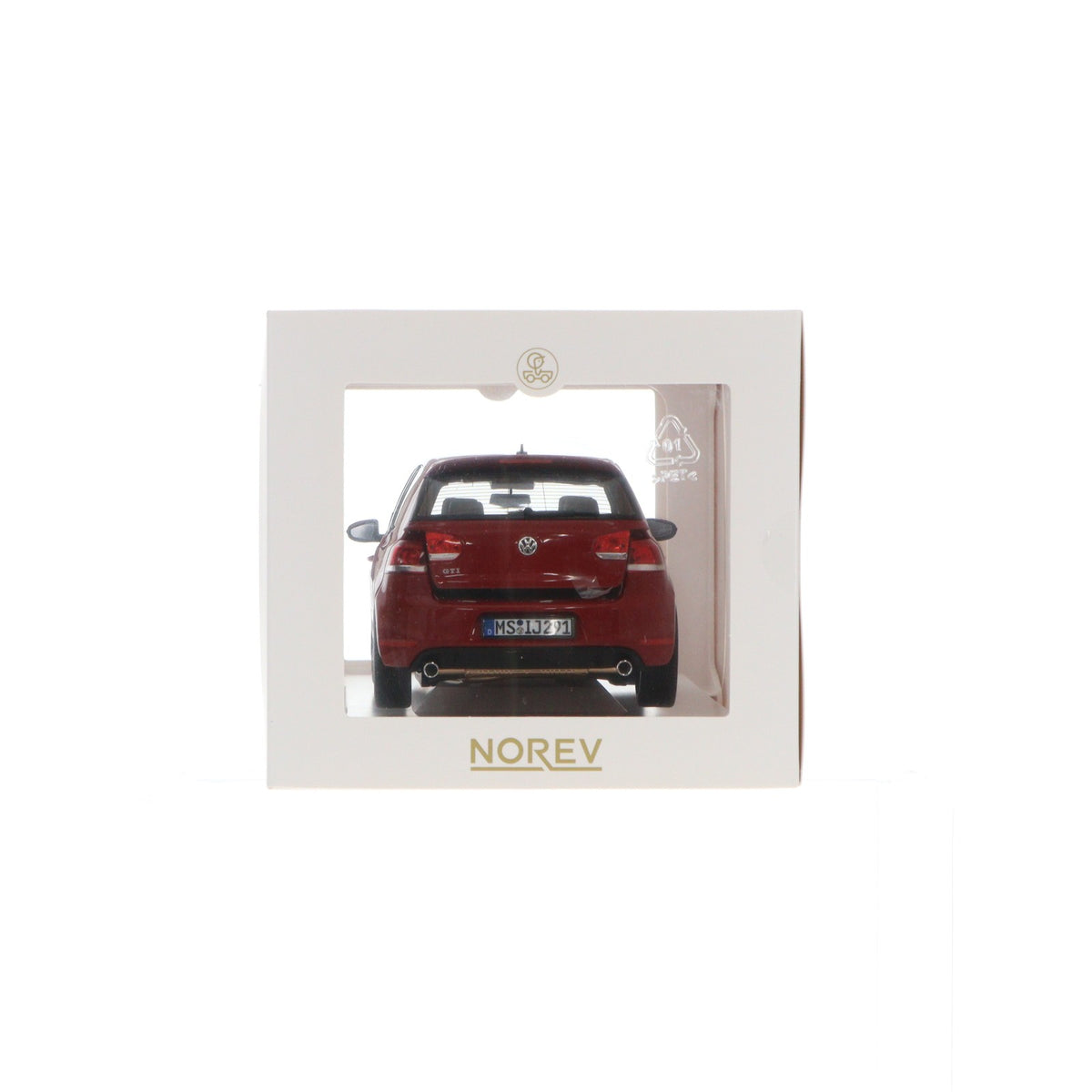 【中古即納】[MDL] 1/18 VW ゴルフ GTI 2009(トルネードレッド) 完成品 ミニカー(188504) NOREV(ノレブ)(20220328)