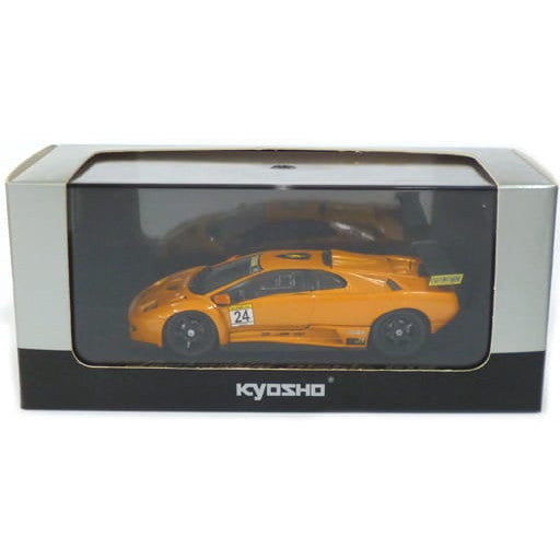 【中古即納】[MDL] 1/43 LAMBORGHINI DIABLO GT-R LeasePlan #24(オレンジ)  完成品 ミニカー(03215E) 京商(20071031)