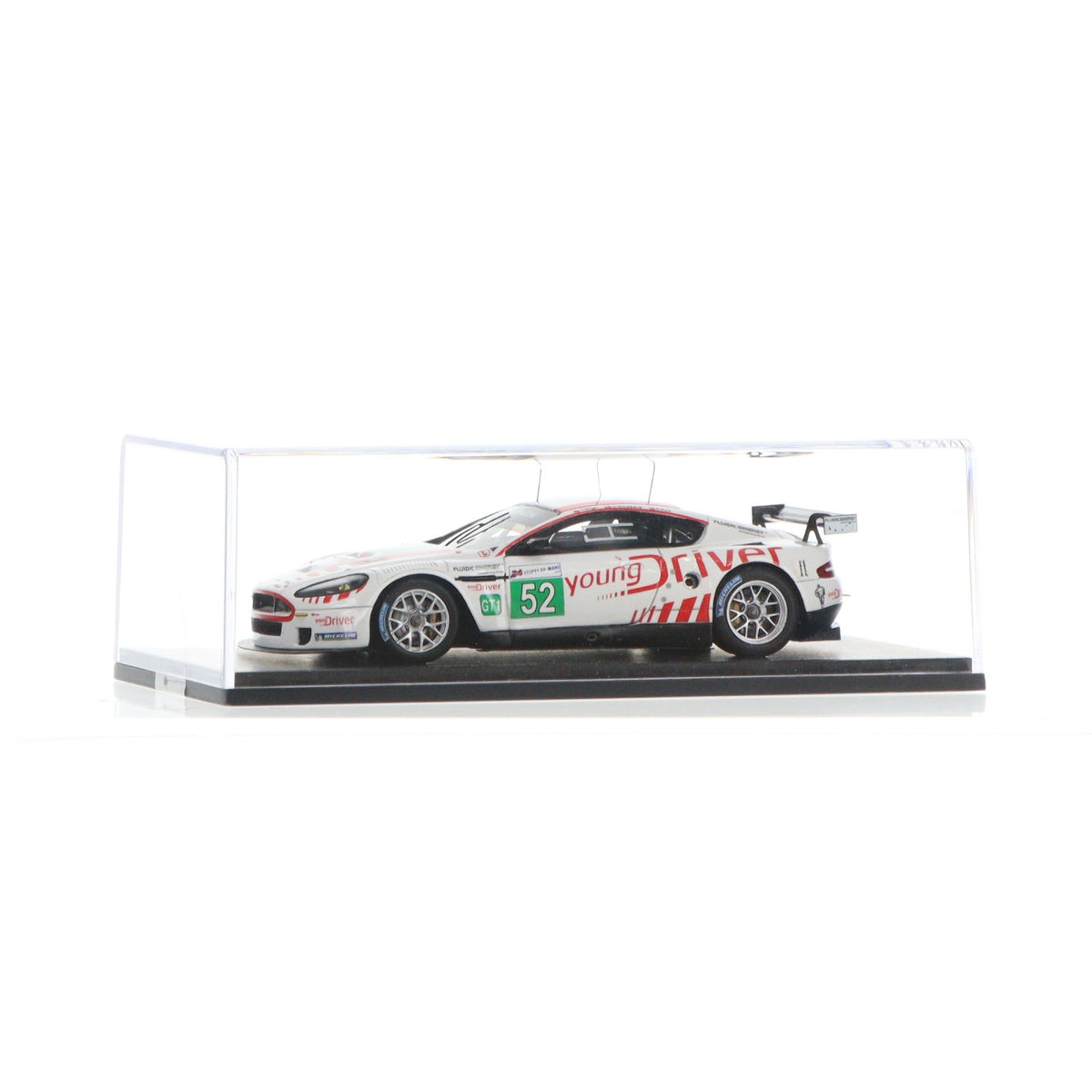 【中古即納】[MDL] 1/43 アストンマーチン DBR9 ヤングドライバーAMR 10 ルマン #52 P.Kox/T.En 完成品 ミニカー(S2573) SPARK(スパーク)(19991231)