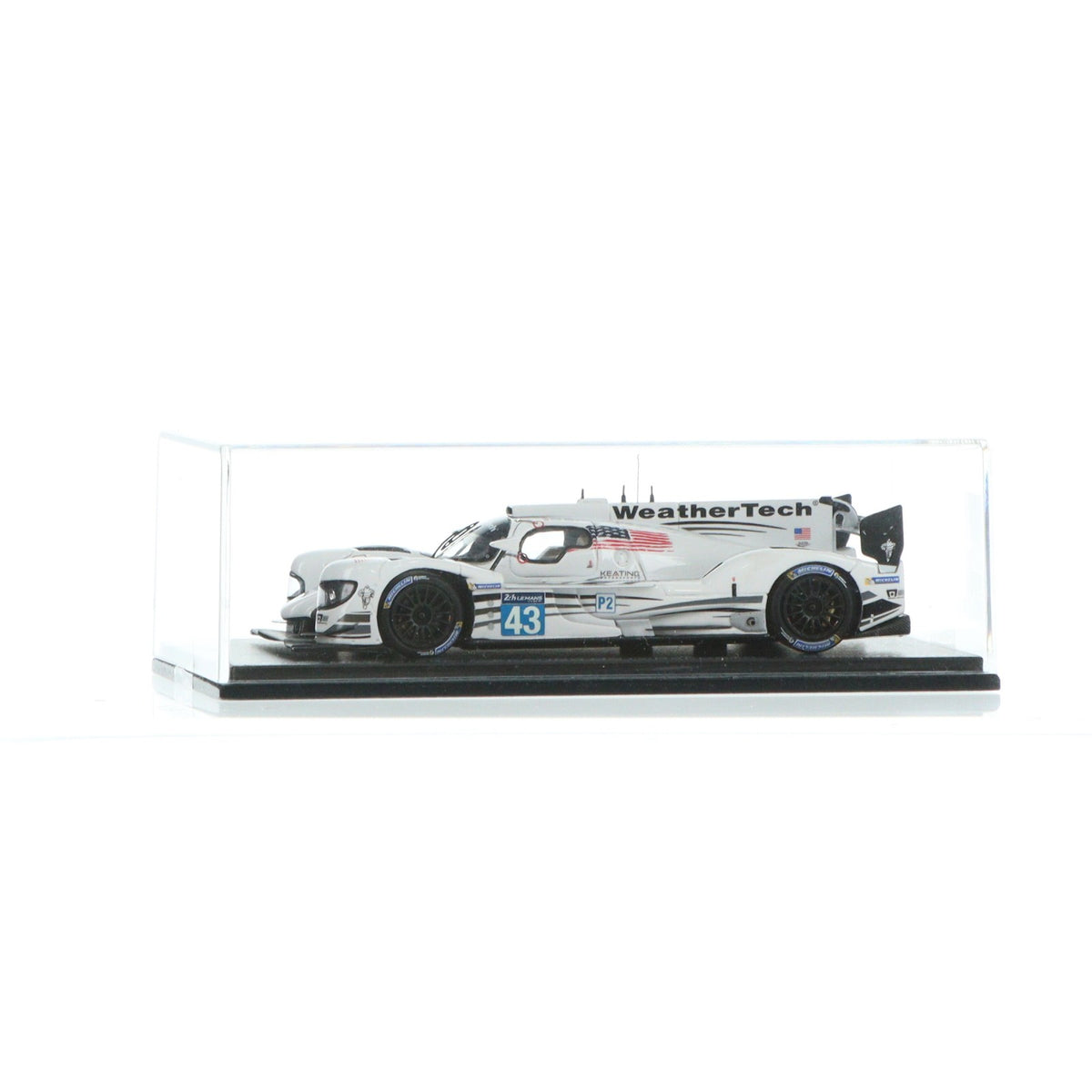 【中古即納】[MDL] 1/43 Riley MK30-Gibson Le Mans 2017 Keating Motorsports B.Keating-J.Bleekemolen-R.Taylor #43 完成品 ミニカー(S5827) SPARK(スパーク)(20250622)