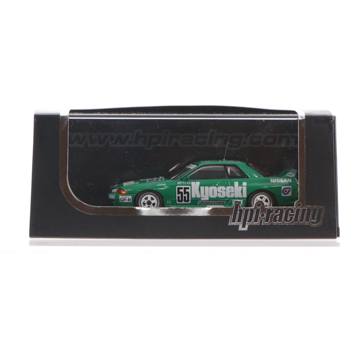 【中古即納】[MDL] 1/43 共石 スカイライン GP-1 PLUS JTC1992 No.55 完成品 ミニカー(8002) HPI(19991231)