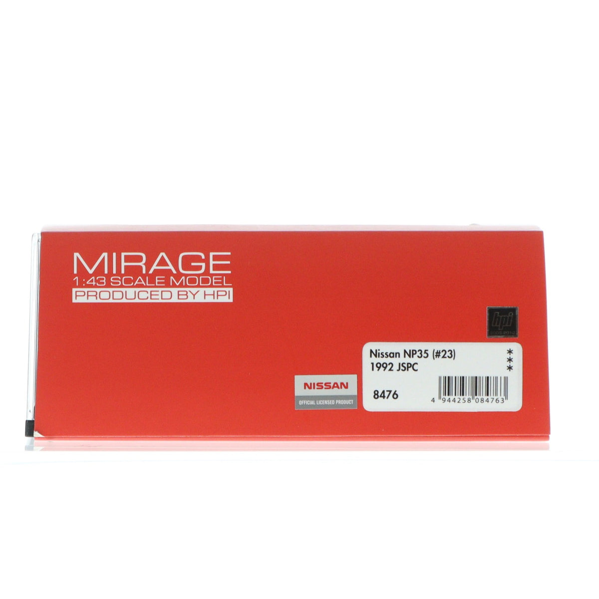 【中古即納】[MDL] MIRAGE(ミラージュ) シリーズ 1/43 Nissan NP35 1992 JSPC #23(ホワイト) 完成品 ミニカー(8476) HPI(20110331)