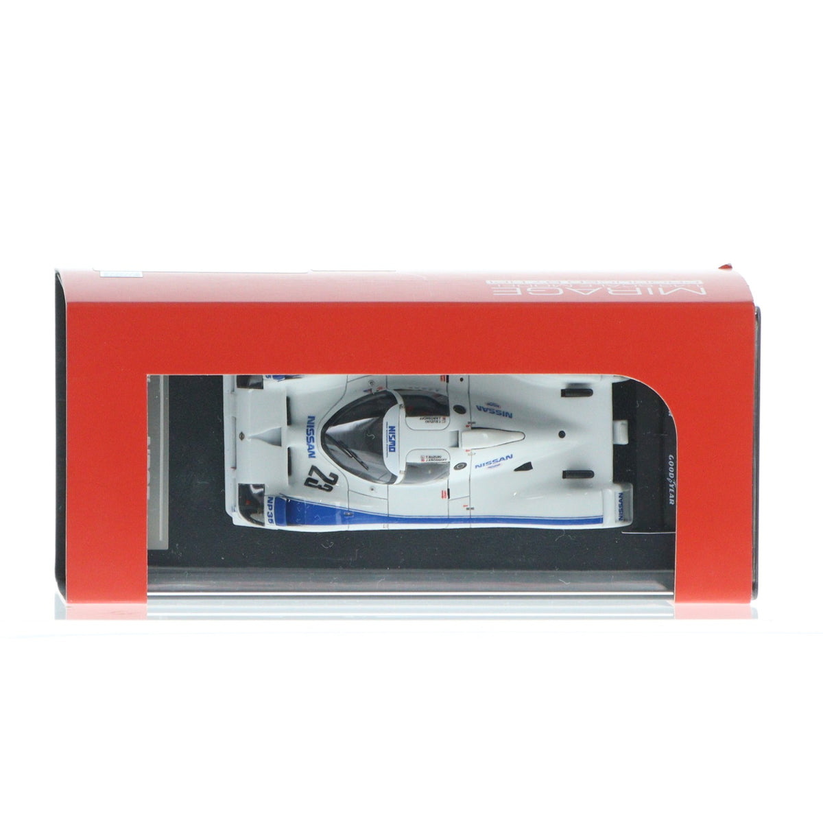 【中古即納】[MDL] MIRAGE(ミラージュ) シリーズ 1/43 Nissan NP35 1992 JSPC #23(ホワイト) 完成品 ミニカー(8476) HPI(20110331)