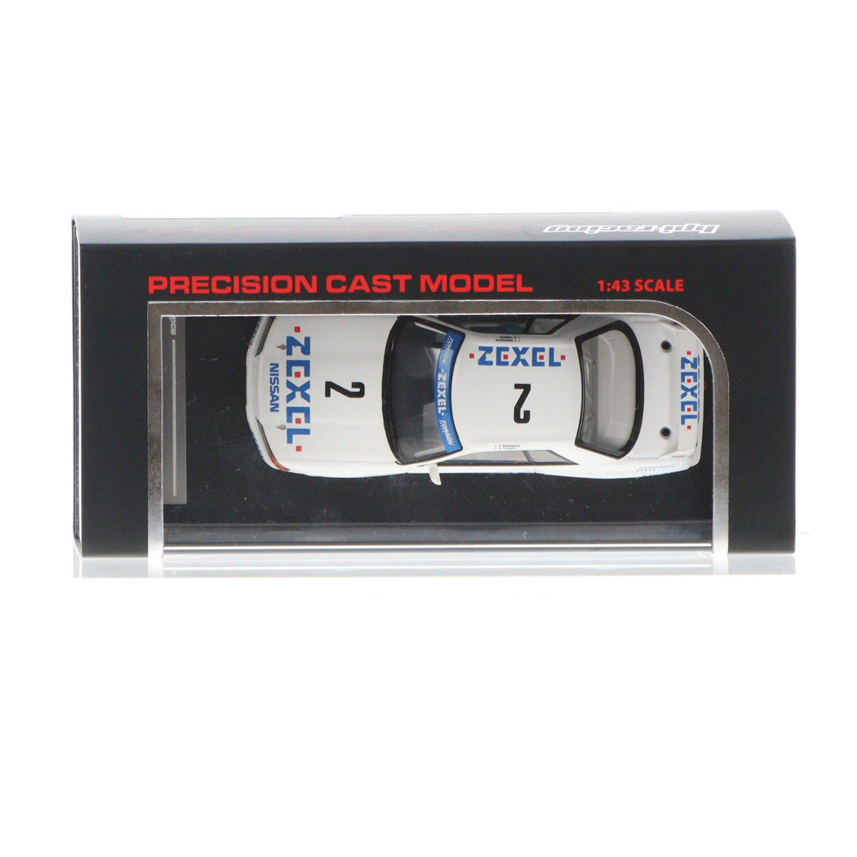 【中古即納】[MDL] 1/43 ZEXEL スカイライン 1992 N1 No.2 完成品 ミニカー(8140) HPI(20220328)
