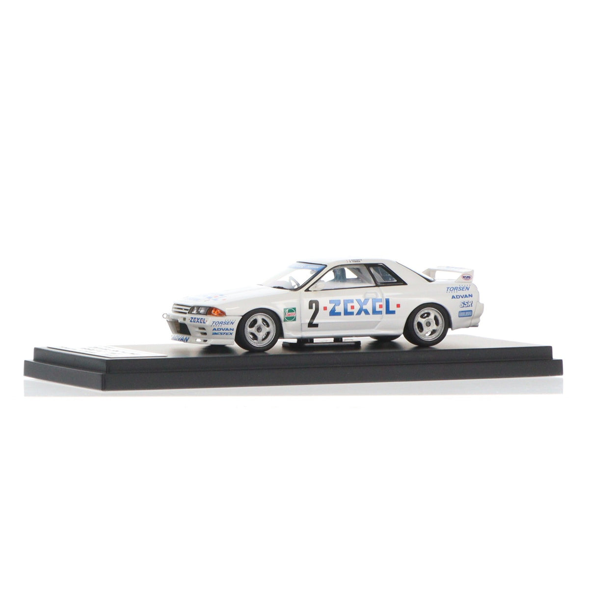 【中古即納】[MDL] 1/43 ZEXEL スカイライン 1992 N1 No.2 完成品 ミニカー(8140) HPI(20220328)