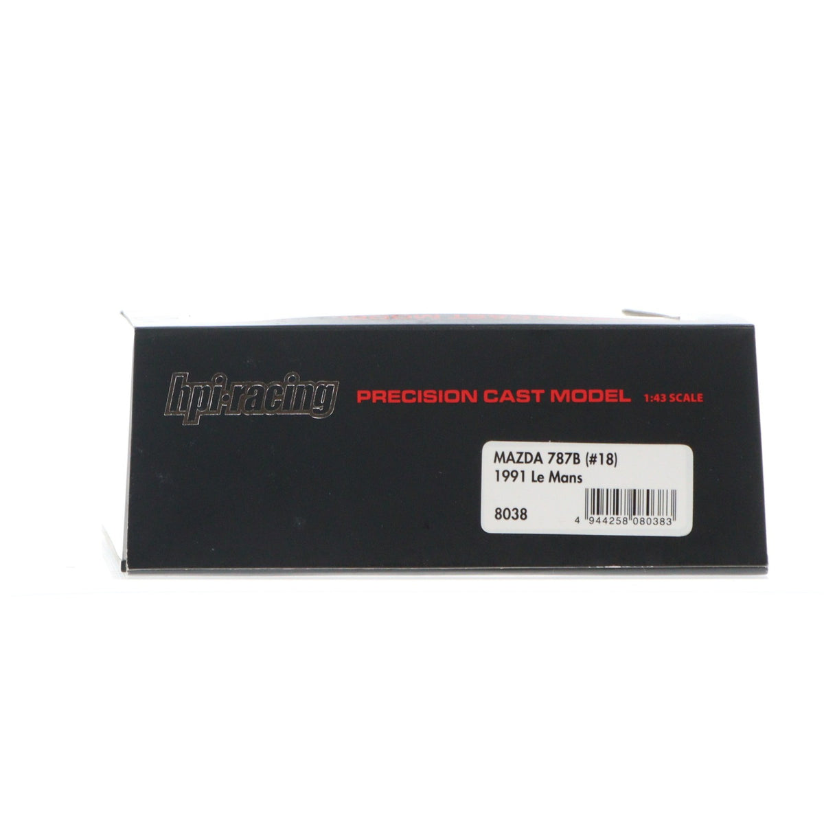【中古即納】[MDL] 1/43 マツダ 787B(#18) 1991 Le Mans(ホワイト) 完成品 ミニカー(8038) HPI(19991231)