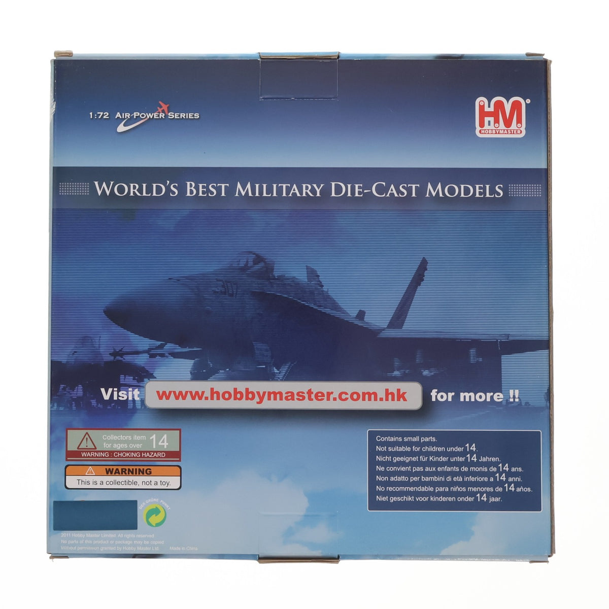 【中古即納】[MDL] 1/72 CF-18A ホーネット 『ナイトメア 01』 完成品 飛行機(HA3537) ホビーマスター(20170205)