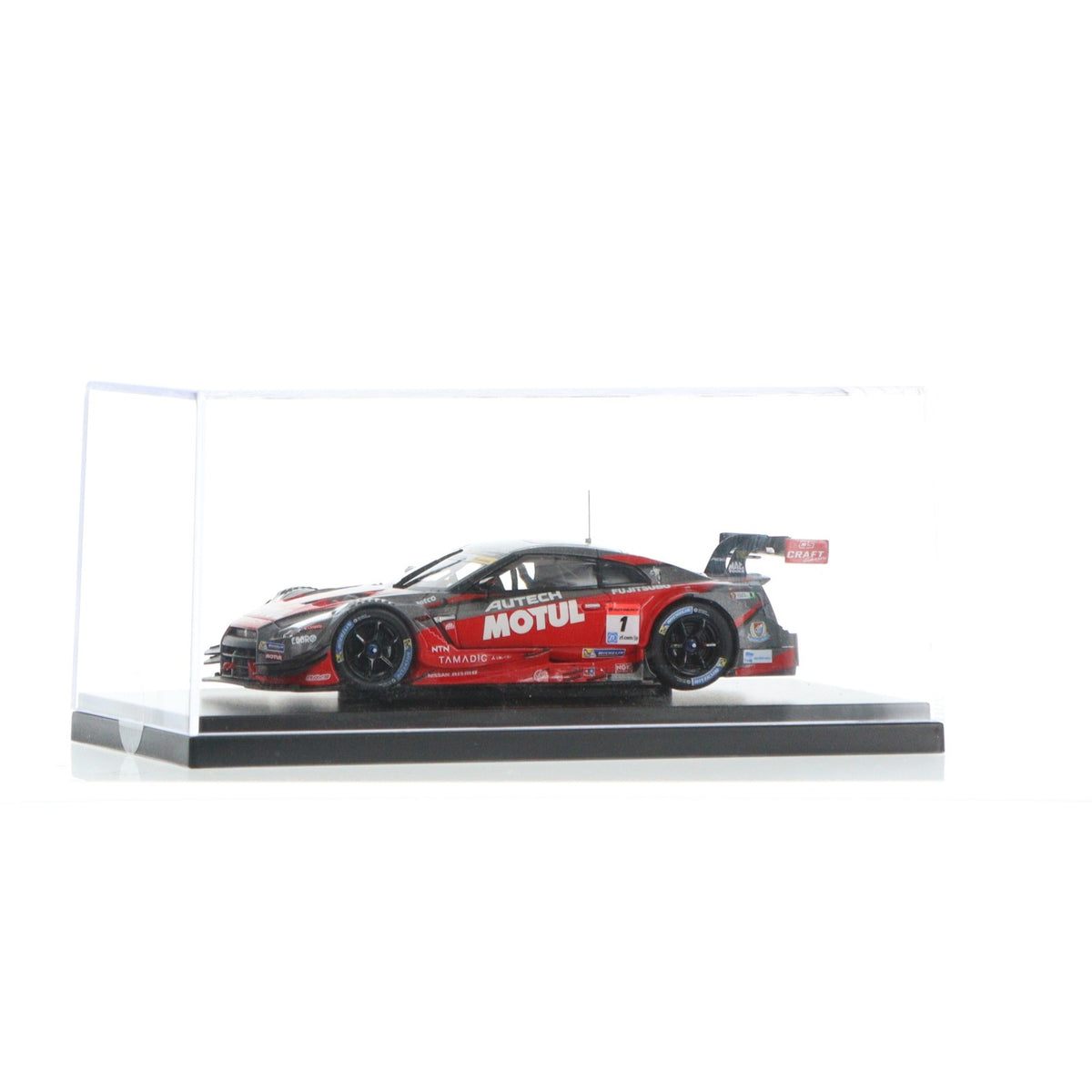 【中古即納】[MDL] NISMO MODEL CAR COLLECTION 1/43 MOTUL AUTECH GT-R(#1 SUPER GT GT500 2016 Rd.1 Okayama Winner)(レッド×シルバー) 完成品 ミニカー(KWAM122192) EBBRO(エブロ)(20220328)