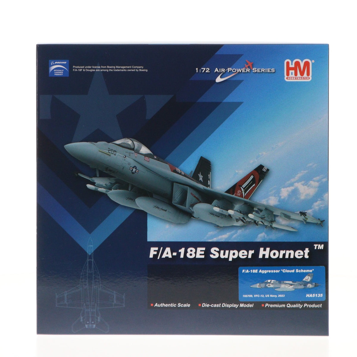 【中古即納】[MDL] 1/72 F/A-18E スーパーホーネット『VFC-12 ファイティング オマーズ 2023』 完成品 飛行機(HA5135) ホビーマスター(20240128)