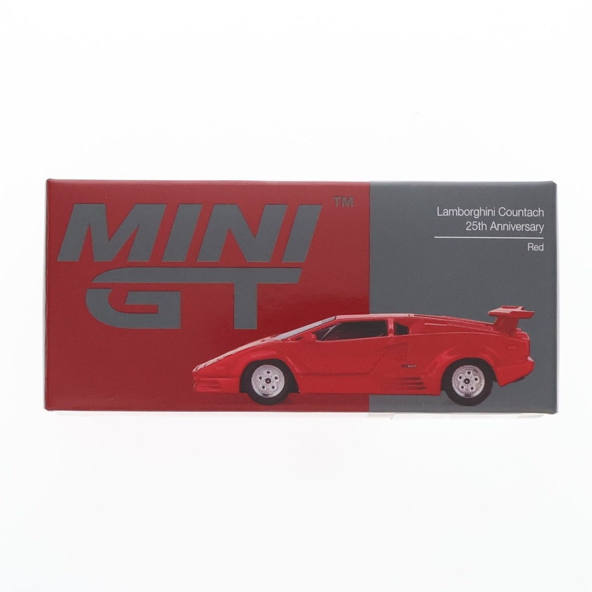 【中古即納】[MDL] ミニGTシリーズ 1/64 ランボルギーニ カウンタック 25th アニバーサリー レッド(左ハンドル) 完成品 ミニカー(MGT01192-L) TSM(トゥルースケールミニチュアズ)(20260725)