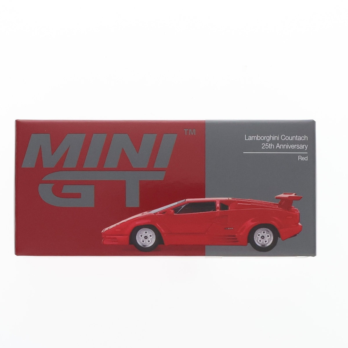 【中古即納】[MDL] ミニGTシリーズ 1/64 ランボルギーニ カウンタック 25th アニバーサリー レッド(左ハンドル) 完成品 ミニカー(MGT01192-L) TSM(トゥルースケールミニチュアズ)(20260725)