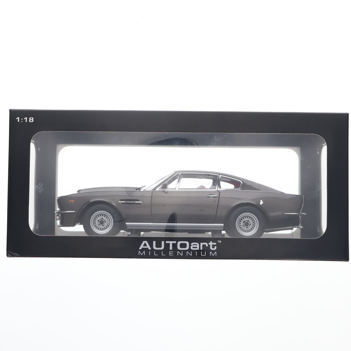 【中古即納】[MDL] 1/18 アストンマーチン V8 ヴァンテージ 1985(グレー) 完成品 ミニカー(70221) AUTOart(オートアート)(20161009)