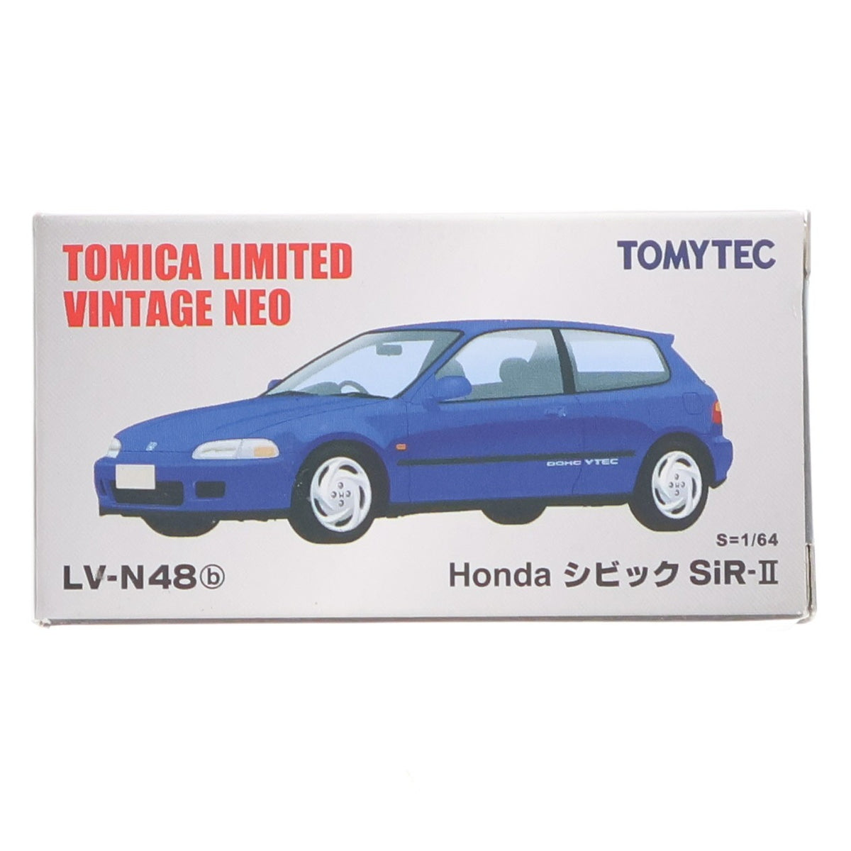 【中古即納】[MDL] トミカリミテッドヴィンテージ NEO TLV-N48b Honda シビック SiR-II(ブルー) 1/64 完成品 ミニカー(225669) TOMYTEC(トミーテック)(20110326)