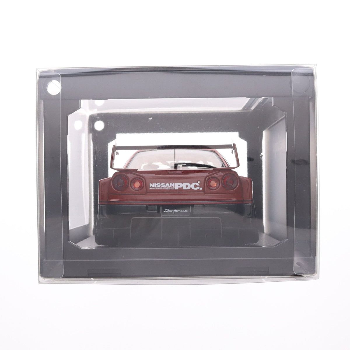 【中古即納】[MDL] 1/18 LB-ER34 Super Silhouette SKYLINE(スーパーシルエット スカイライン) #9(レッド×ブラック) 完成品 ミニカー(IG2706) ignition model(イグニッションモデル)(20221217)